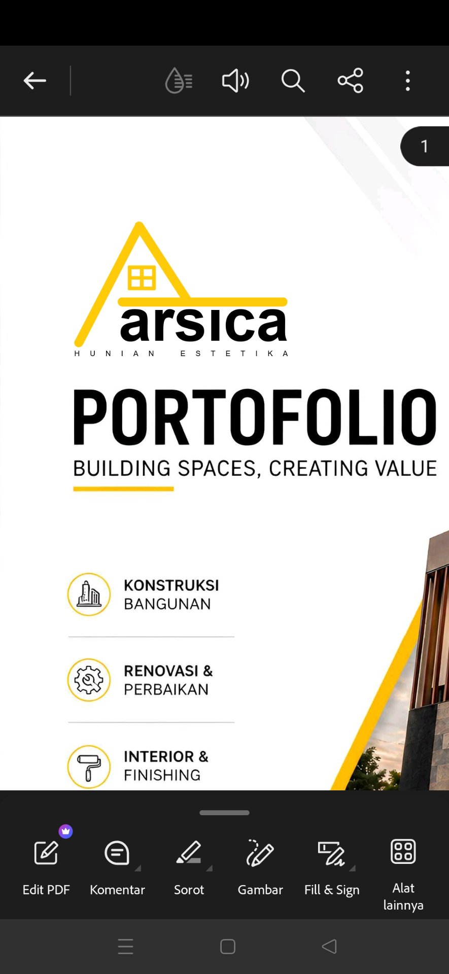 CV. Arsica Mitra Konstruksi